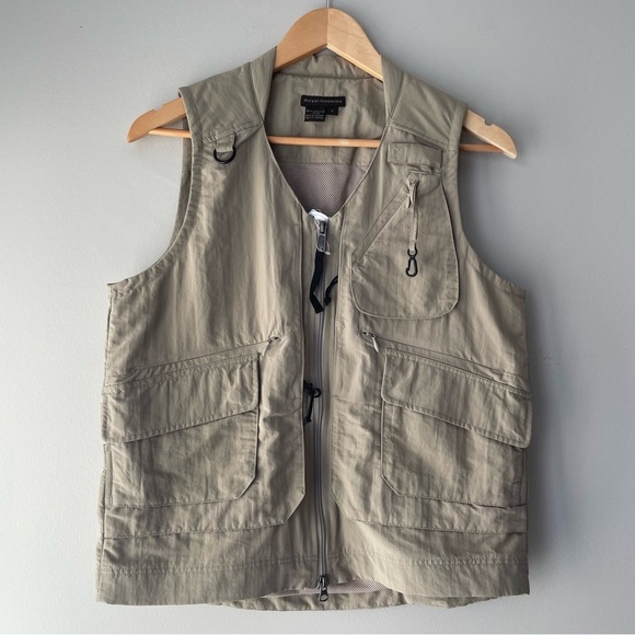 Royal Robbins Other - SOLD NWT ROYAL ROBINS Field Guide Vest Size S Beige Nylon Utility Outdoor Fish